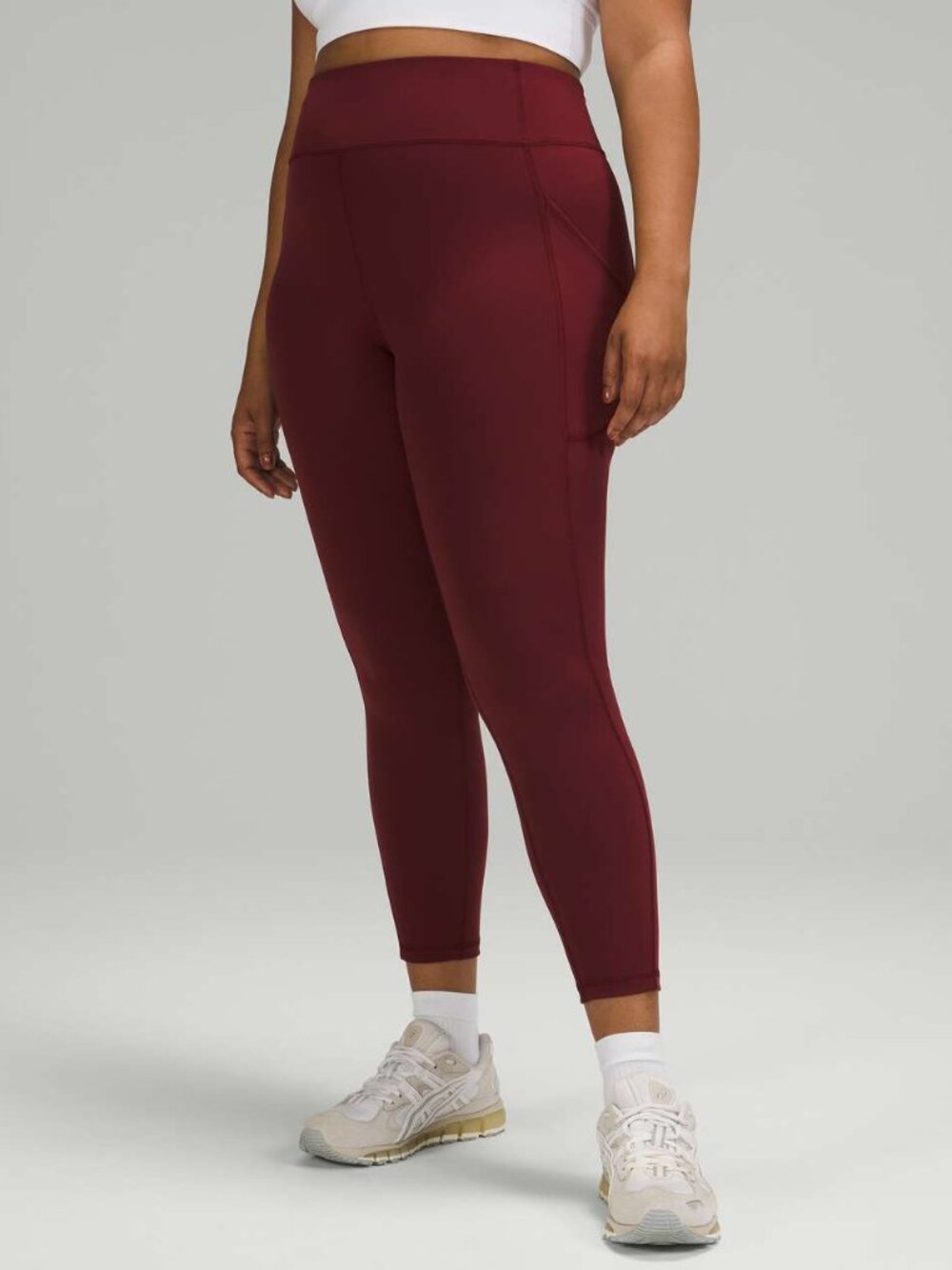 Lululemon Women's Invigorate High-Rise Tight - Red Merlot